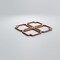 Ekena Millwork Extra Small Englewood Decorative Fretwork Wood Wall Panels, Alder, 7 3/8"W x 7 3/8"H x 3/8"T WALW08X08X0375EWDAL - alternate 5